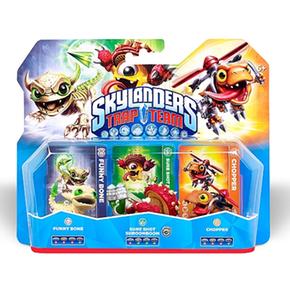 Skylanders – Trap Team – Triple Pack 1 – Chopper/funny Bone/shroomboom