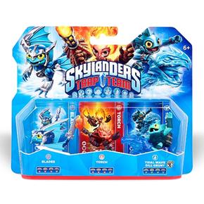 Skylanders – Trap Team – Triple Pack 2 – Blades/tidal Wave Gill Grunt/ Torch