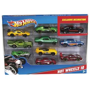 Hot Wheels – Pack 10 Vehículos (varios Modelos)