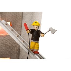 Bomberospan Budkins Firefighterspannbsp; nbsp;muñeco Madera Budkins Firefighterspannbsp; nbsp;muñeco X0k8wnOP