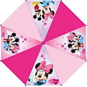 Mickey Y Minnie Paraguas Automático
