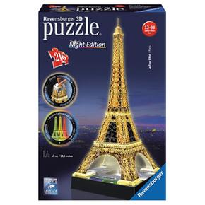 - Puzzle 3d Tour Eiffel Night Edition Ravensburger