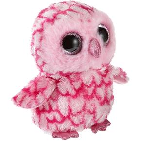 Beanie Boos – Peluche 15 Cm – Lechuza Rosa