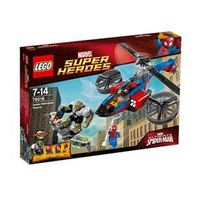 Lego Súper Héroes – Rescate En El Helicóptero Araña – 76016
