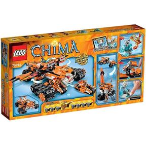Lego Legends Of Chima – El Centro De Control Móvil Del Tigre – 70224