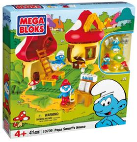 Mega Blocks La Casa De Papá Pitufo