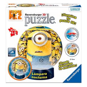 - Puzzle 3d – Lámpara, Minions Ravensburger