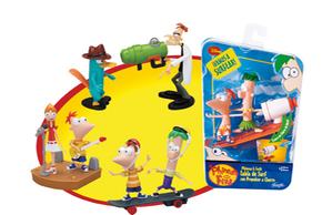 Phineas & Ferb Pack 2 Figuras Deluxe