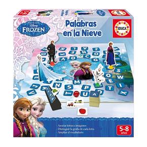 Frozen – Juego Palabras En La Nieve