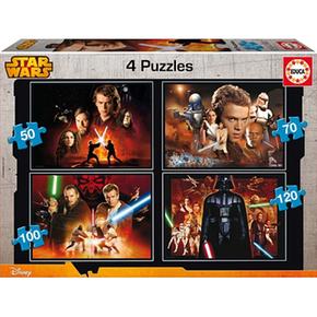 Educa Borrás – Star Wars – Puzzle 4 En 1