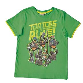 Tortugas Ninja – Camiseta Mangas Cortas T.4-10 Años