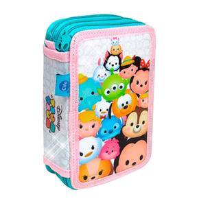 Tsum Tsum – Estuche 3 Pisos Glitter