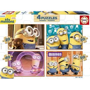 Educa Borrás – Minions – Puzzle 4 En 1