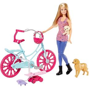 Barbie – Bici De Barbie Y Sus Perritos