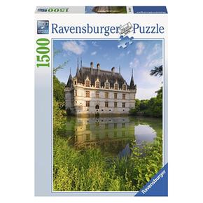 - Puzzle 1500 Piezas – Castillo De Azay- Le-rideau, Loire Ravensburger