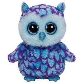 Beanie Boos – Oscar El Búho Azul Y Morado – Peluche 23 Cm