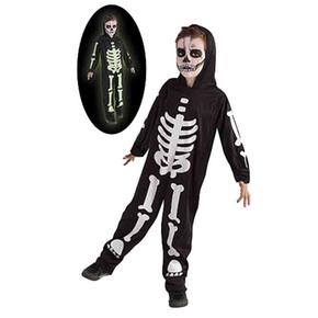 Disfraz Infantil – Esqueleto Brilla En La Oscuridad 3-4 Años