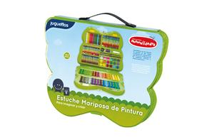 Manualidedos Estuche Mariposa De Pintura 106 Piezas