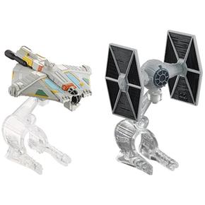 Hot Wheels – Star Wars – Tie Fighter Vs Ghost – Pack 2 Naves