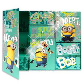Gru – Minions – Taquilla 3 Módulos Glitter
