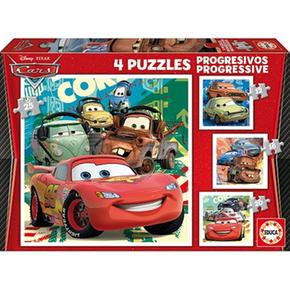 Cars – Maleta Puzles Progresivos Cars 2