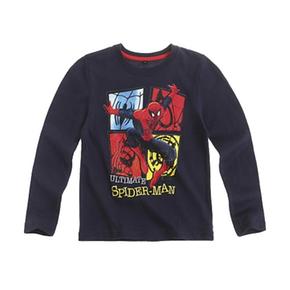 Spider-man – Camiseta Manga Larga 4-10 Años