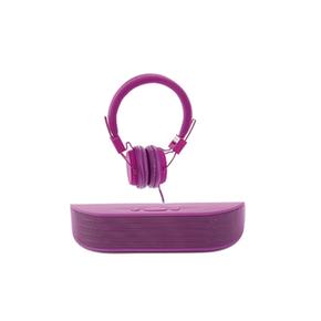 Set Headphone & Speaker Combo Morado