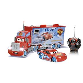 Cars – Ice Racers – Pack Radio Control 1:24 Camión Mack + Mcqueen