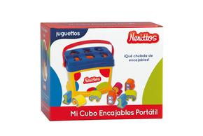 Nenittos Mi Cubo Encajable Portátil