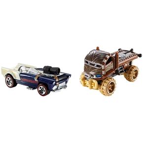 Hot Wheels – Star Wars – Han Solo Y Chewbacca Coches De Personajes