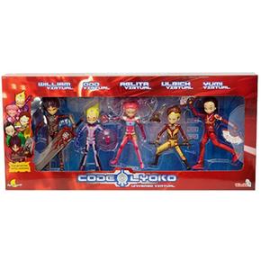 Set 5 Figuras Virtuales: Ulrich + Aelita + Ood + Yumi + Willian