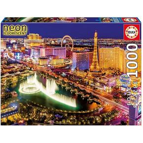 Educa Borrás – Puzzle 1000 Piezas Las Vegas Neón