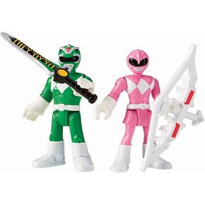 Fisher Price – Imaginext Power Rangers – Rangers Verde Y Rosa