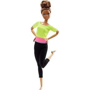 Barbie – Muñeca Movimientos Sin Límites – Top Verde Y Rosa