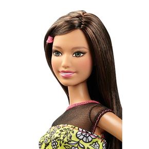 Falda Raquel Barbie Muñeca Fashionista Blanca R435AjL
