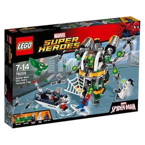 Lego Súper Héroes – Spider-man: Trampa Tentaculosa De Doc Ock – 76059