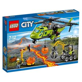 Lego City – Volcán: Helicóptero De Suministros – 60123