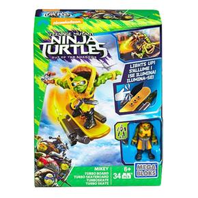 Mega Bloks – Tortugas Ninja – Mikey – Conjunto Mini Figura