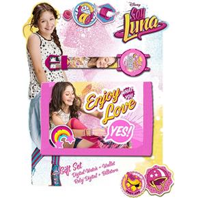 Soy Luna – Set Reloj Digital Y Billetera