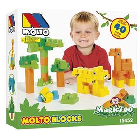 - Caja Magik Zoo 40 Piezas Molto