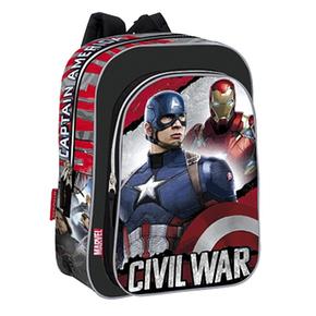 Capitán América – Mochila Infantil Civil War