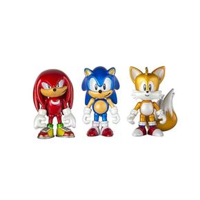 Sonic – Pack De 3 Figuras Articuladas