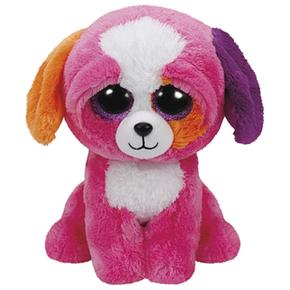 Beanie Boos – Perrito Rosa – Peluche 23 Cm