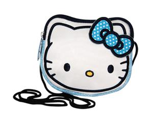 Hello Kitty Bolso Cara Azul