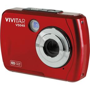 Vivitar – Cámara A Prueba De Agua – Roja