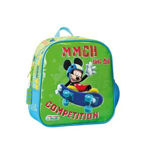 Mickey Mouse Club House Mochila Verde Y Azul