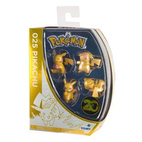 Pokémon – Set De 4 Figuras (varios Modelos)