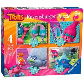 Trolls – Puzzle 4 En 1