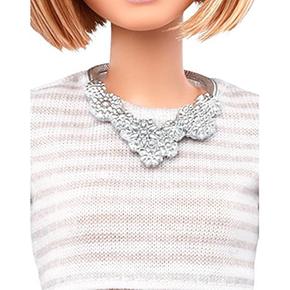 Pelo Corto Barbie Muñeca Fashionista Rubio 8nN0yvmwO