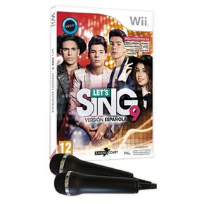 Nintendo Wii – Let S Sing 9 + 2 Micrófonos
